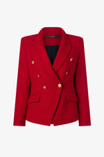 Load image into Gallery viewer, Iris Setlakwe Red Double Breast Jacket
