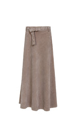 Load image into Gallery viewer, D.Exterior A-Line Coduroy Skirt
