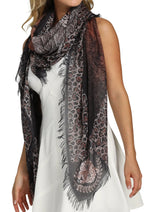 Load image into Gallery viewer, Love's pure light scarf  LEOPARD'S NEW STANCE
