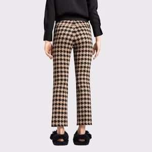 Cambio Ranee Easy Kick Scattered Check Pant