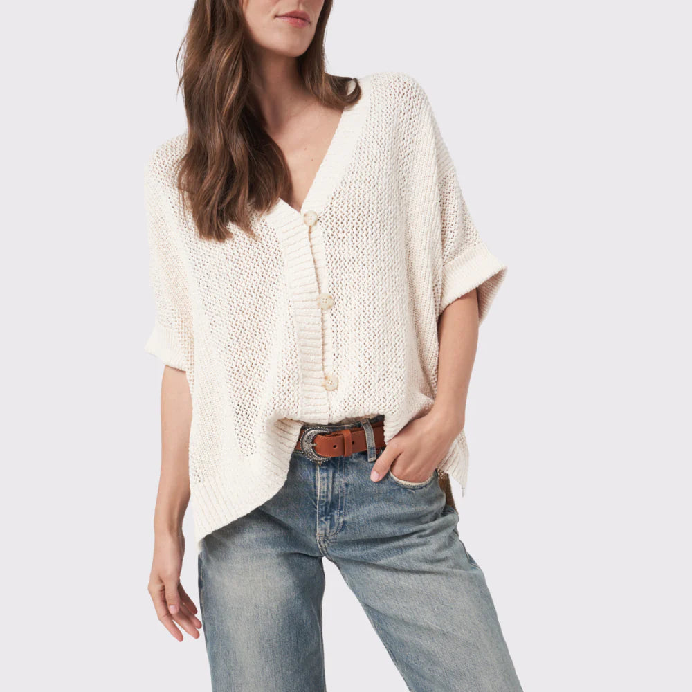 Repeat Relaxed Open knit Cardigan