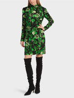 Load image into Gallery viewer, Marc Cain Printed Dress with Balloon sleeve
