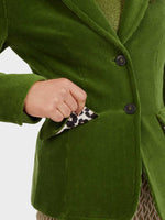 Load image into Gallery viewer, Marc Cain Green Corduroy Blazer
