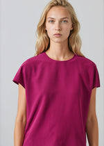 Load image into Gallery viewer, Patrick Assaraf Silk Crew Neck T-shirt
