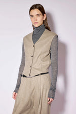 Load image into Gallery viewer, Liviana Conti Vest Cooper in Brown Casha
