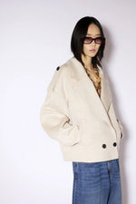 Load image into Gallery viewer, Liviana Conti Mathis Coat in Mocaccino Melang
