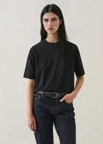 Load image into Gallery viewer, Patrick Assaraf Organic Pima Cotton Relaxed Crew
