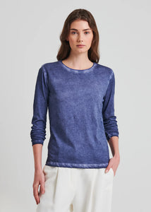 Patrick Assaraf PIMA SUBLIME CLASSIC CREW LONG SLEEVE