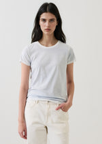 Load image into Gallery viewer, Patrick Assaraf Reverse Spray Crew Neck T-shirt
