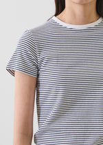 Load image into Gallery viewer, Patrick Assaraf Mini Stripe Crew
