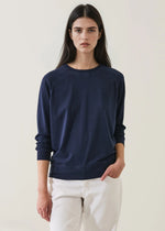 Load image into Gallery viewer, Patrick Assaraf Raglan Sleeve Sweatshirt
