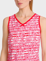 Load image into Gallery viewer, Marc Cain Sleeveless dress with overprint
