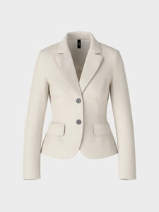 Marc Cain Off-White Knitted Blazer
