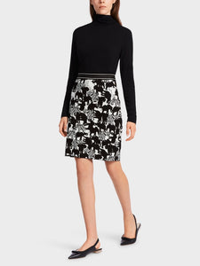 Marc Cain Knitted Printed Skirt