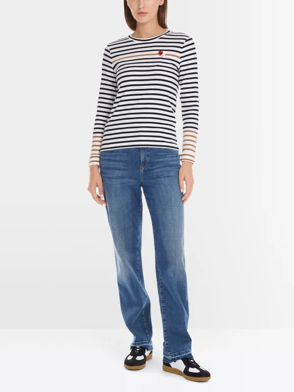 Marc Cain Stripe T-Shirt