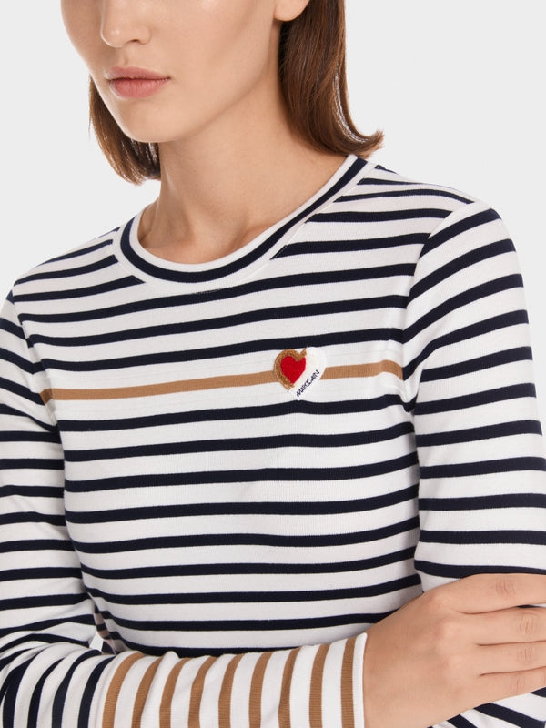 Marc Cain Stripe T-Shirt