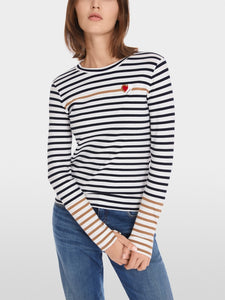 Marc Cain Stripe T-Shirt