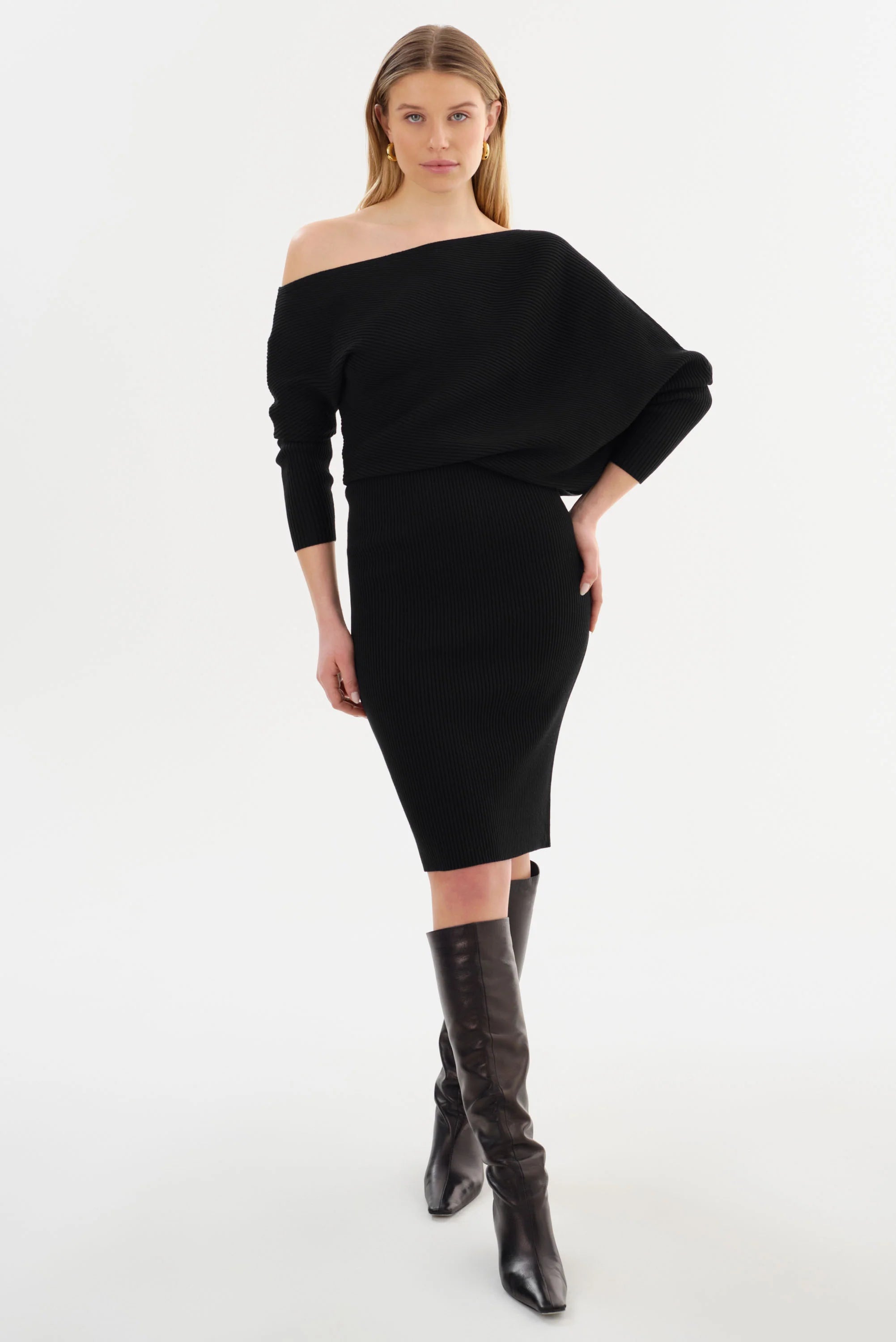 Lamarque Knitted Midi Dress