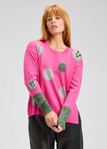 Load image into Gallery viewer, Zaket &amp; Plover Hot Pink Sweater
