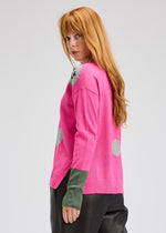 Load image into Gallery viewer, Zaket &amp; Plover Hot Pink Sweater
