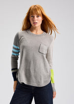 Load image into Gallery viewer, Zaket &amp; Plover Grey Crewneck Sweater
