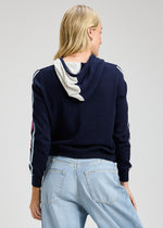 Load image into Gallery viewer, Zaket &amp; Plover Cardigan Navy &amp; Polka Dot
