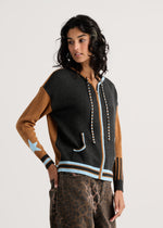 Load image into Gallery viewer, Zaket &amp; Plover Stars Zip-up Hoodie
