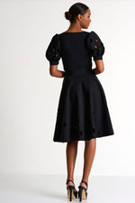 Load image into Gallery viewer, Shan Flirty Skirt with Cutout Loops
