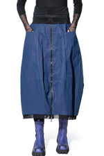 Load image into Gallery viewer, Art Point Balloon Skirt Blue
