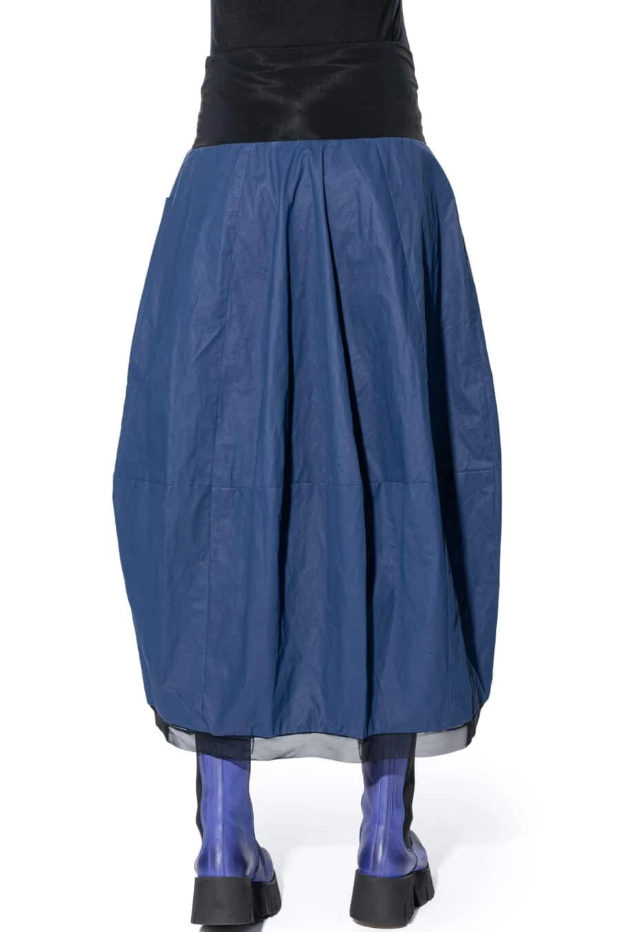 Art Point Balloon Skirt Blue