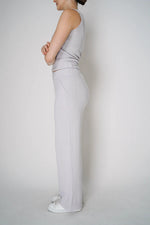 Load image into Gallery viewer, TONET CASHMERE BLEND KNIT PULL-ON PANTS IN LIGHT GREY
