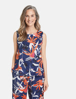 Load image into Gallery viewer, Gerry Weber Linen Printed tank
