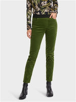 Load image into Gallery viewer, Marc Cain Green Corduroy Pant
