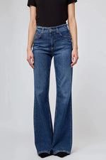 Load image into Gallery viewer, Cambio Fabienne Jeans in Used Dark Hemp
