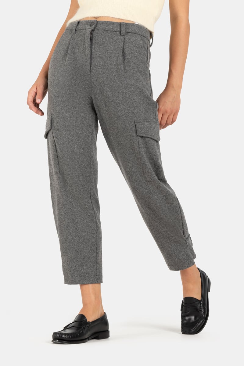 Cambio GREY KOKO CARGO TROUSERS