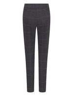 Load image into Gallery viewer, Raffaello Rossi Candice O grey plaid trousers
