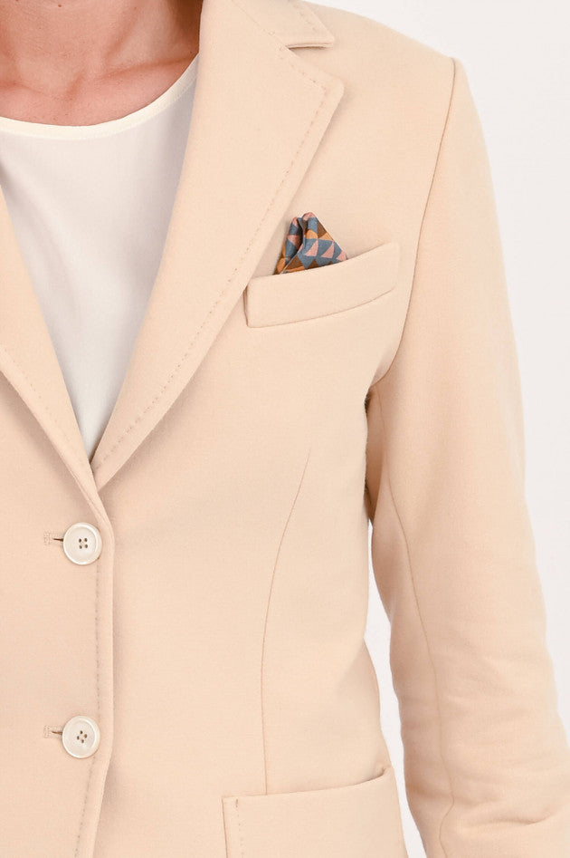 Circolo Single Breast Blazer in Cotton