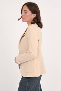 Circolo Single Breast Blazer in Cotton