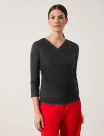 Gerry Weber V-Neck Wrap 3/4 Sleeve top