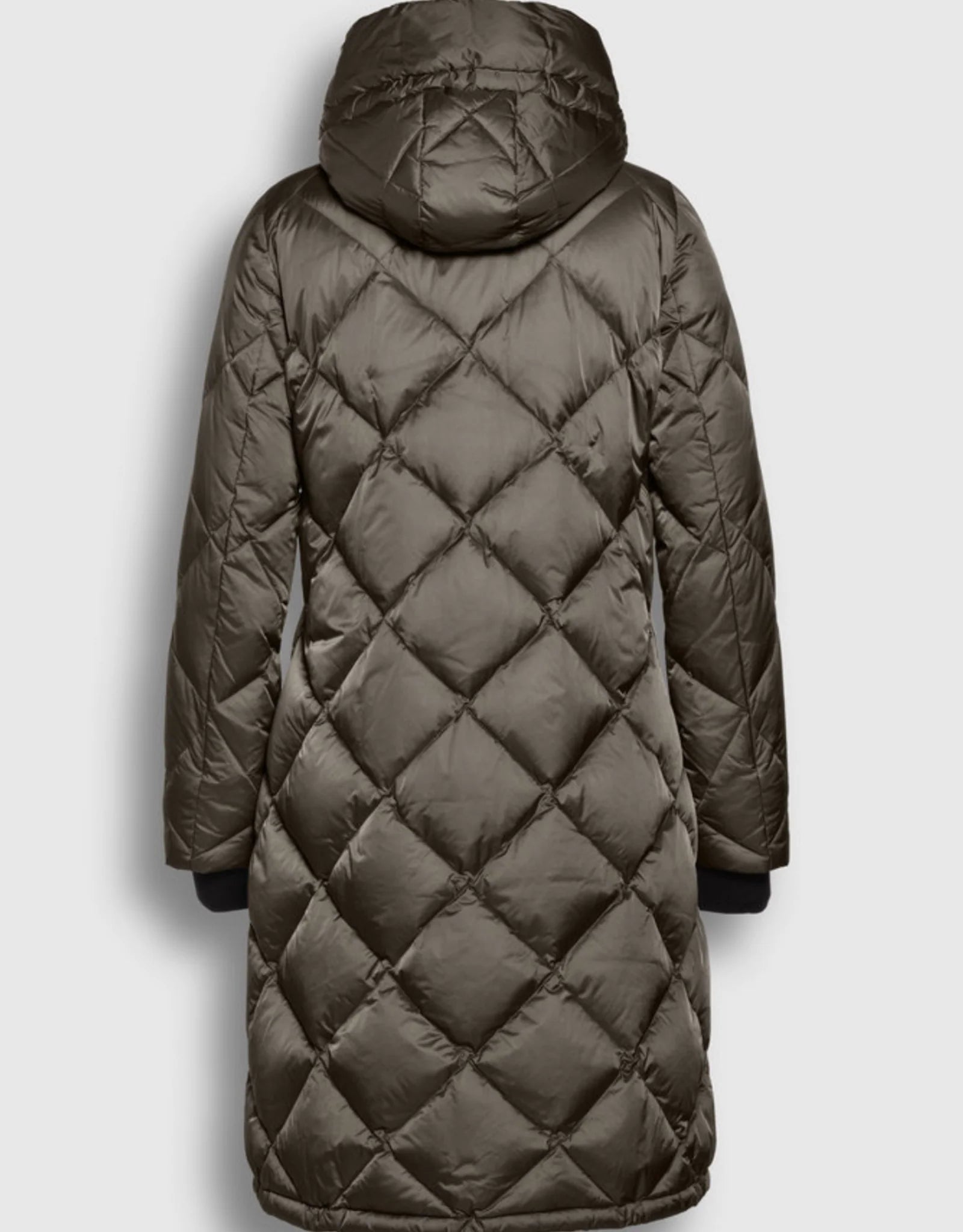 Creenstone Quilted Down Puffer Coat Bronze