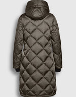 Load image into Gallery viewer, Creenstone Quilted Down Puffer Coat Bronze
