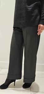 D-Exterior Knitted pant with cuff