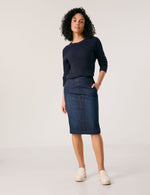 Load image into Gallery viewer, Gerry Weber Denim Pencil Skirt
