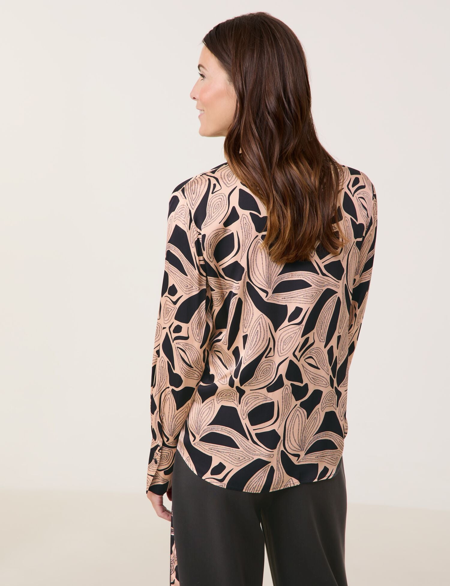 Gerry Weber Printed Blouse Gold/Black