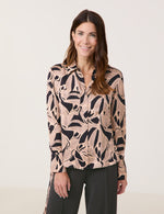 Load image into Gallery viewer, Gerry Weber Printed Blouse Gold/Black
