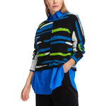 Load image into Gallery viewer, Marc Cain Abstract Print Sweater
