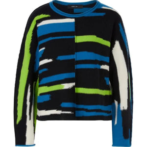 Marc Cain Abstract Print Sweater