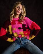 Load image into Gallery viewer, Lisa Todd Fuzzy Puzzled Sweater

