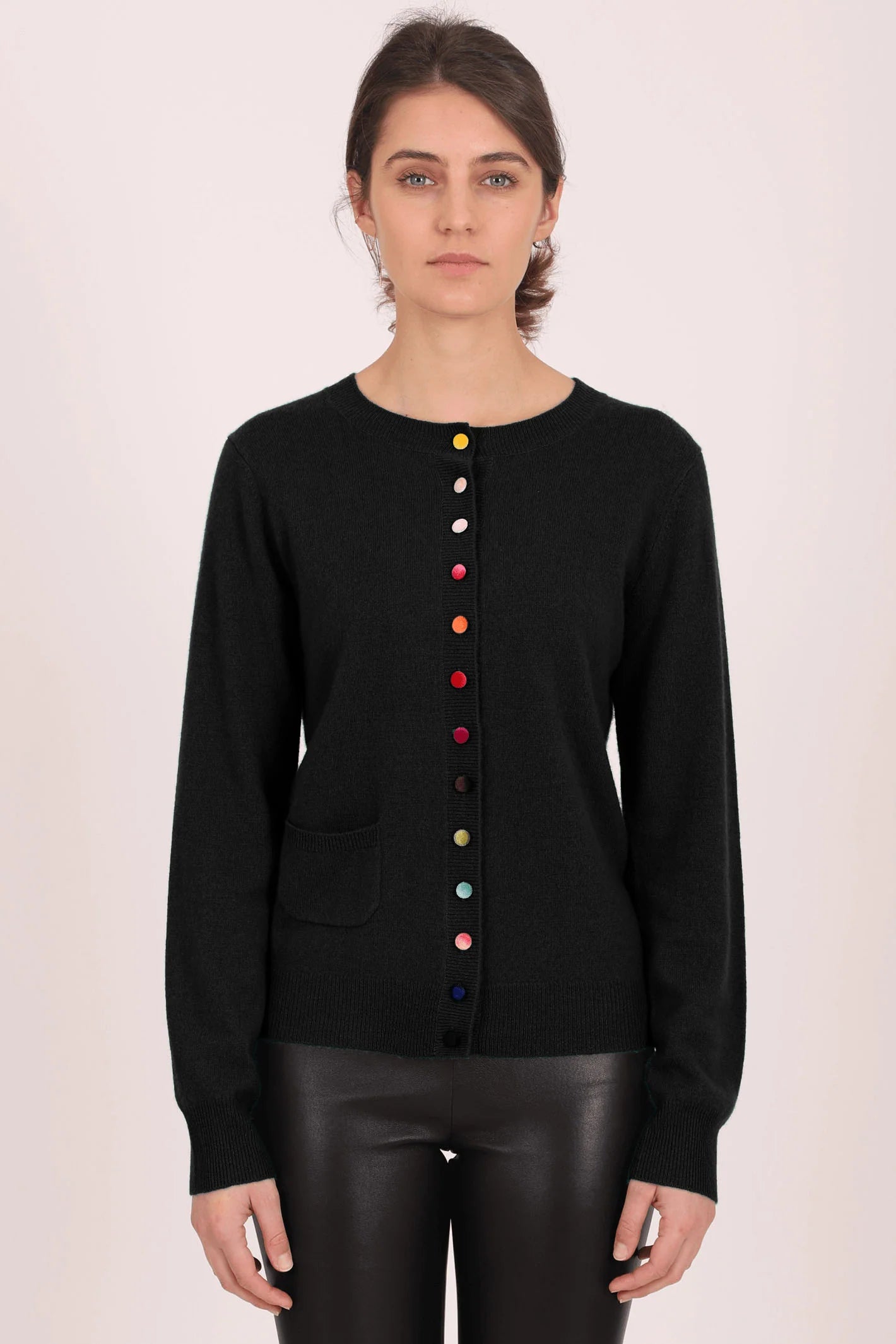 Etheme Cashmere  Reversible Sweater with Button