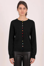 Load image into Gallery viewer, Etheme Cashmere  Reversible Sweater with Button
